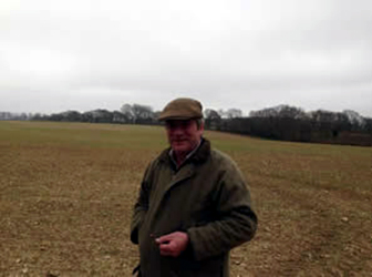 Michael Maxwell who manages a 2000 acre estate near Basingstoke
